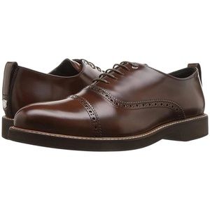 WANT Les Essentiels Montoro Brogue Derby (Brushed Chestnut/Brown) Men’s 45/12